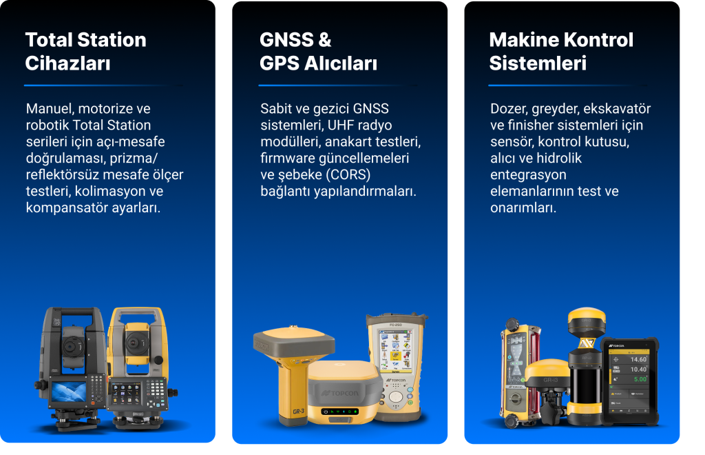 Paksoy Topcon Teknik Servis, Yetkili Servis, Topcon Servis Ankara, İstanbul, Adana, İzmir